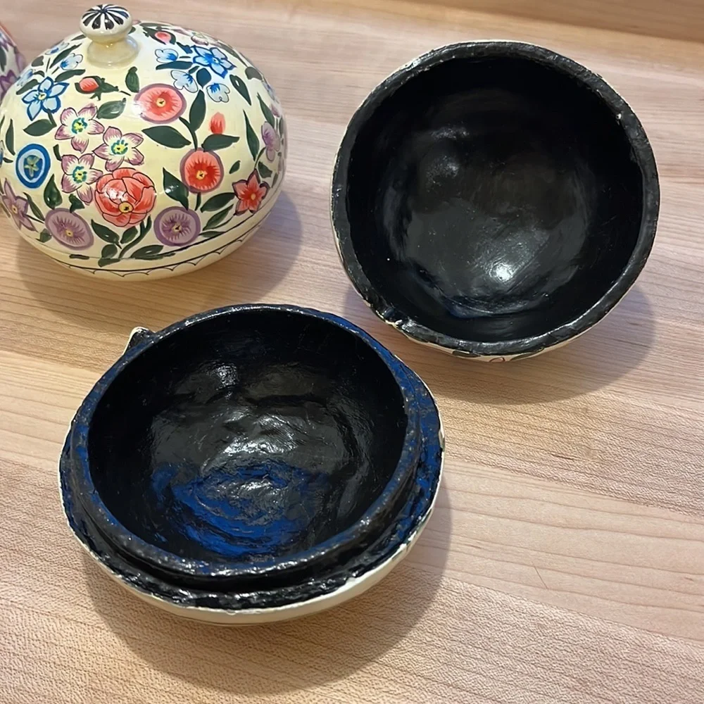 NWT Decoration box Komati Crème
